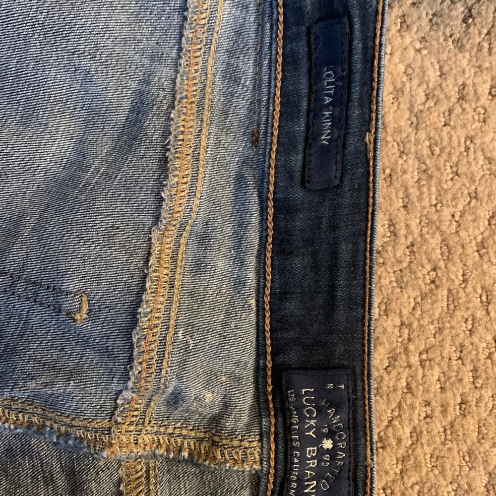 Lucky brand Lolita skinny size 8/29